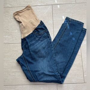 👖Jessica Simpson Full Panel Maternity Jeans, Large👖